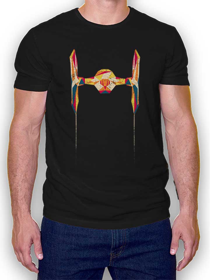 Abstract Fighter Camiseta negro L