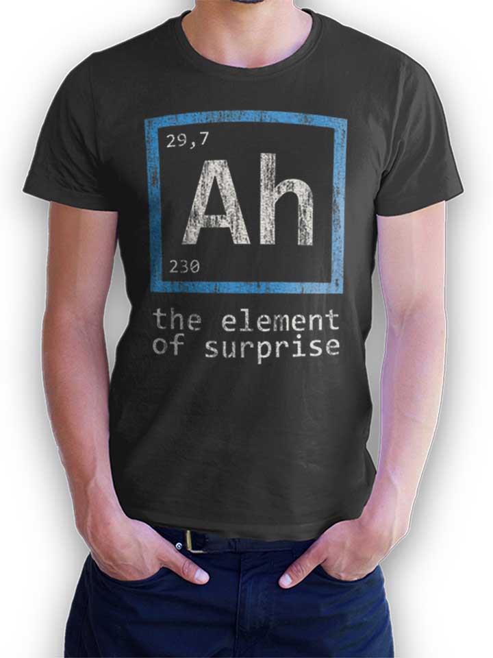 Ah Science T-Shirt dark-gray L