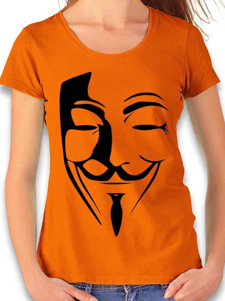 Anonimos T-Shirt Donna arancione L