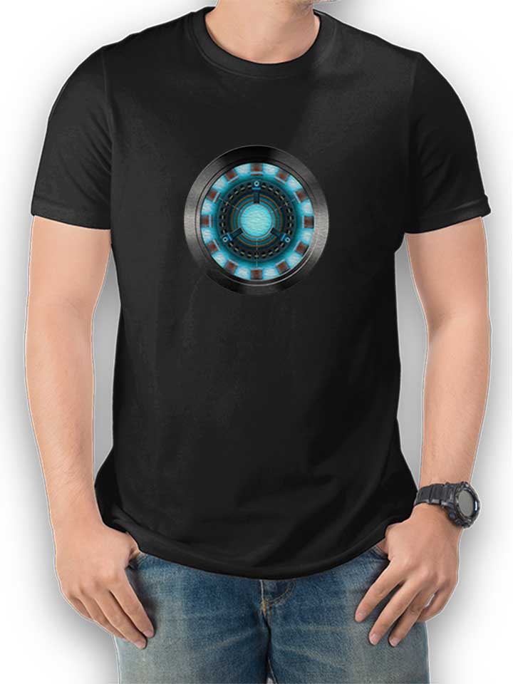 Arc Reactor Iron Man Kinder T-Shirt schwarz 110 / 116