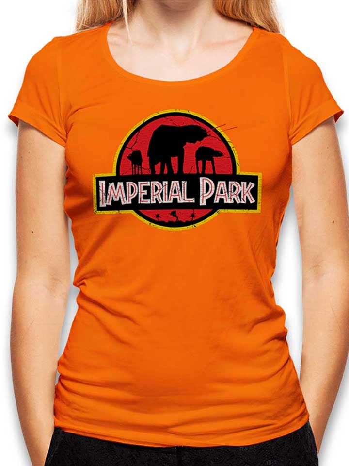 At At Imperial Park T-Shirt Donna arancione L