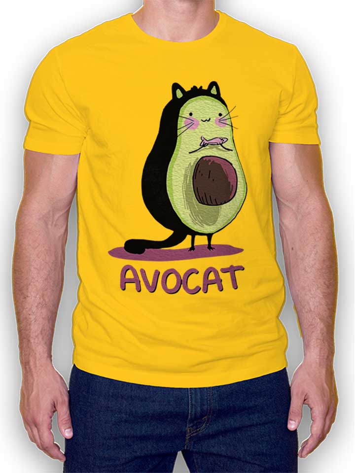 Avocat T-Shirt yellow L