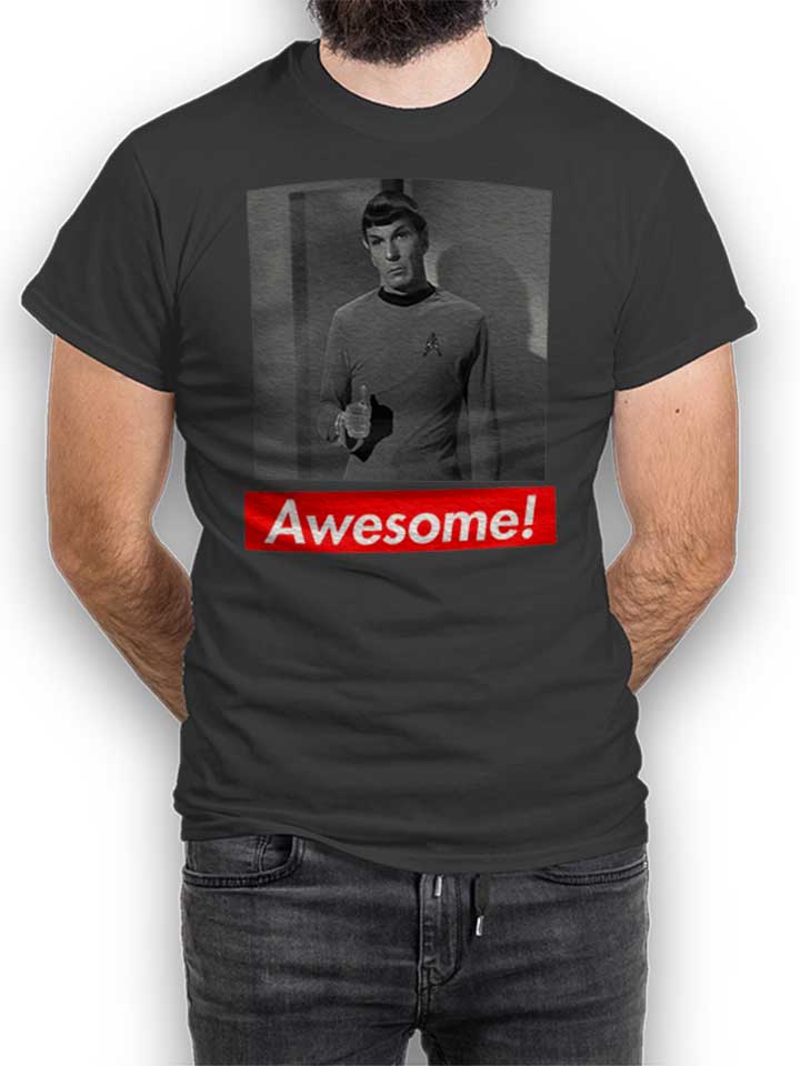 awesome-64-t-shirt dunkelgrau 1