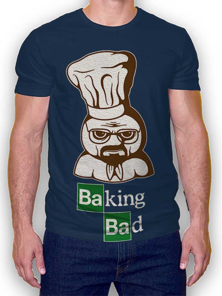 Baking Bad Camiseta azul-marino L