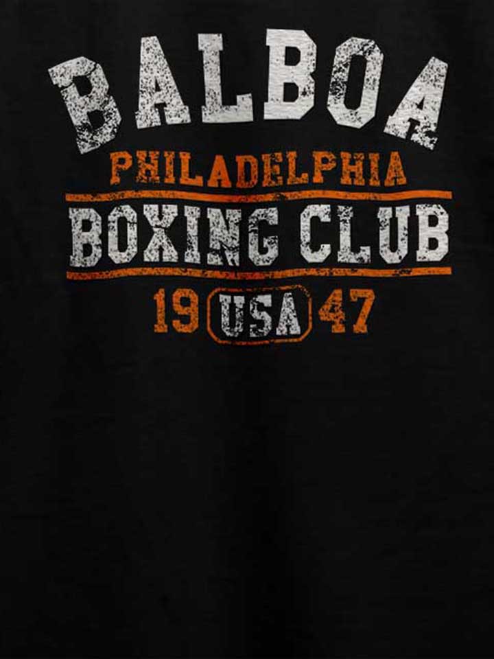 balboa-boxing-club-t-shirt schwarz 4