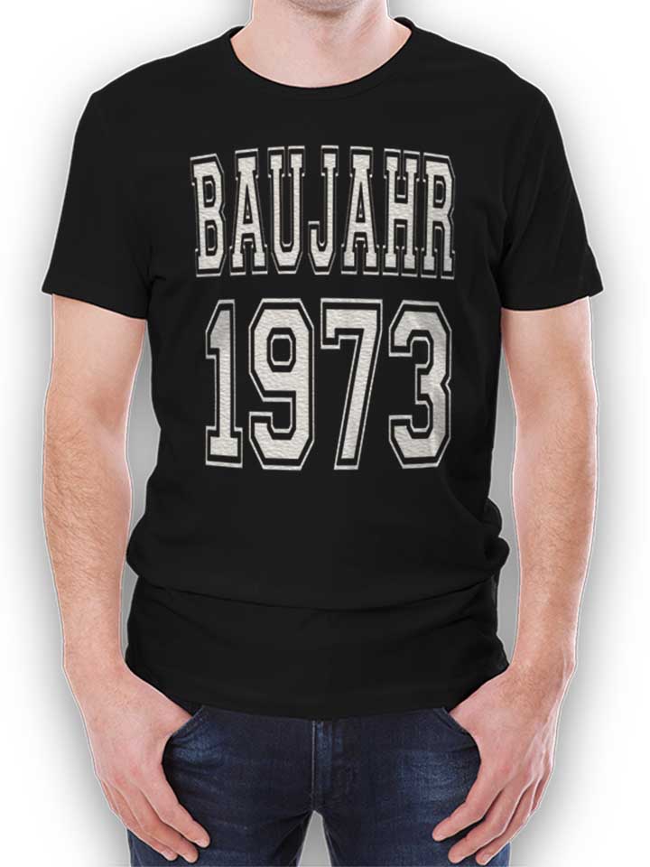 baujahr-1973-t-shirt schwarz 1
