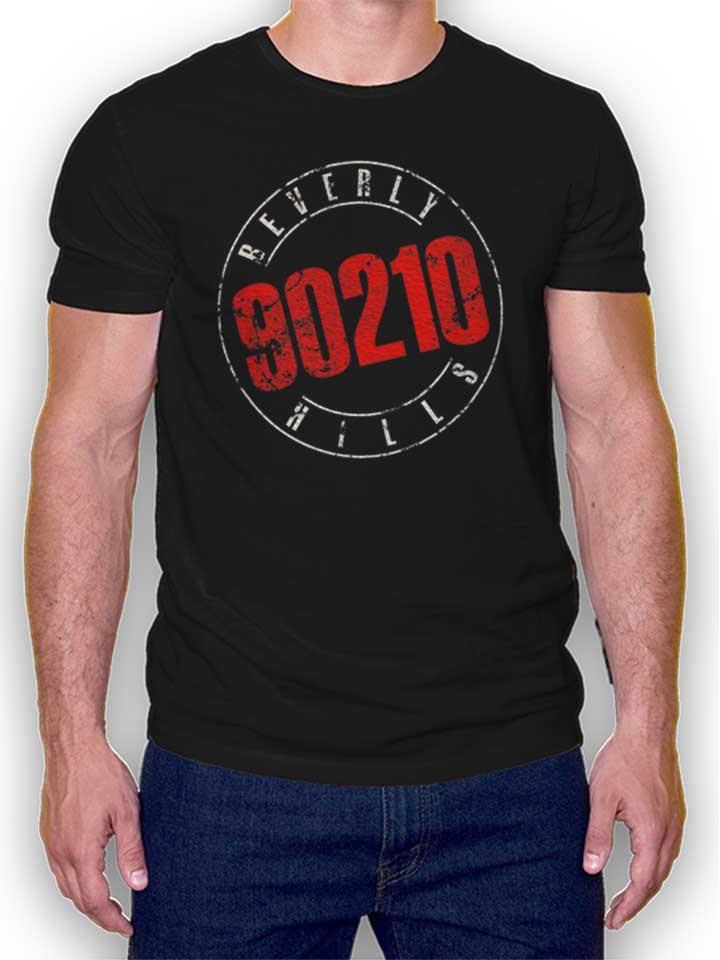 Beverly Hills 90210 Vintage T-Shirt nero L