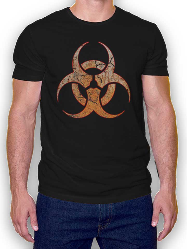 Biohazard Vintage Camiseta negro L
