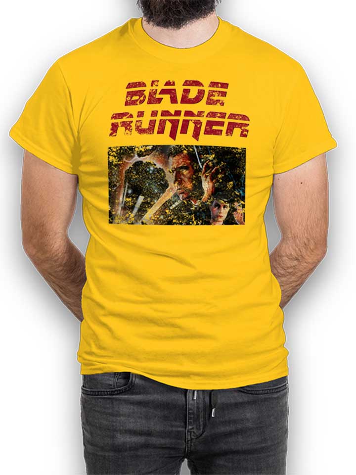 bladerunner-vintage-t-shirt gelb 1