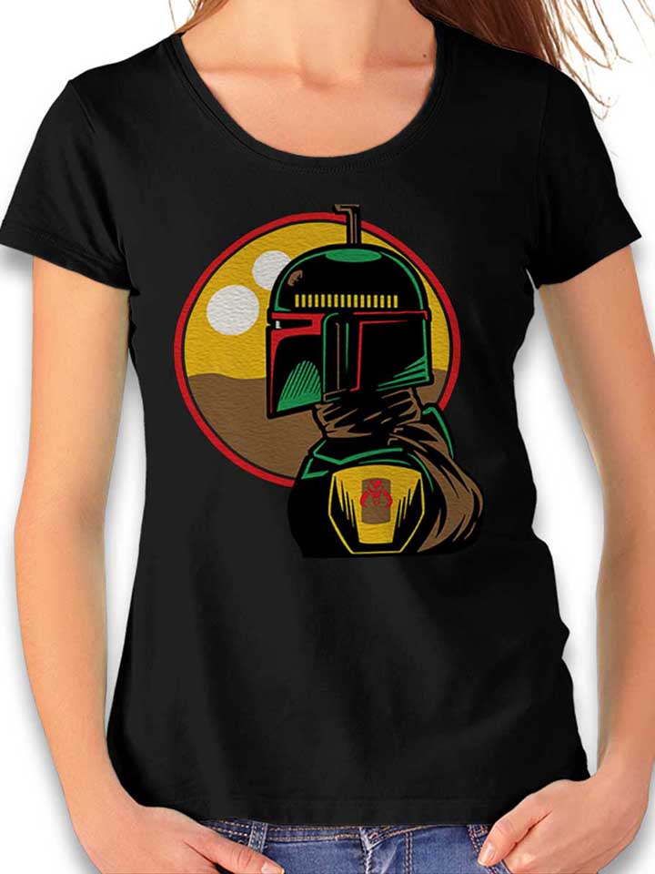 Boba Fett Desert T-Shirt Donna nero L
