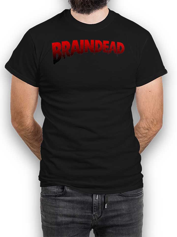 braindead-logo-t-shirt schwarz 1