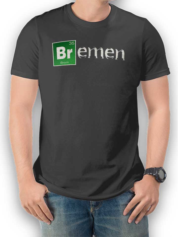 bremen-t-shirt dunkelgrau 1