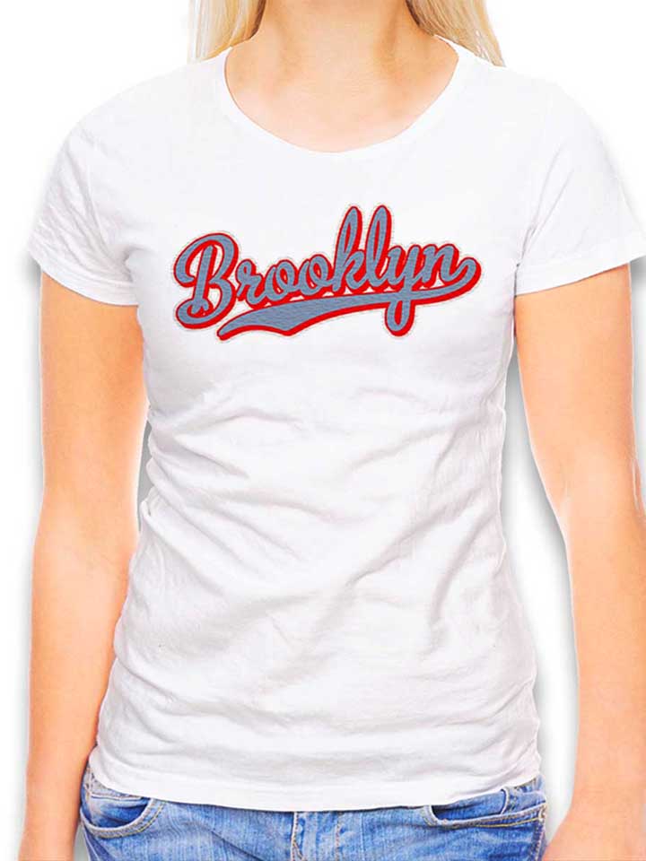 Brooklyn Camiseta Mujer blanco L