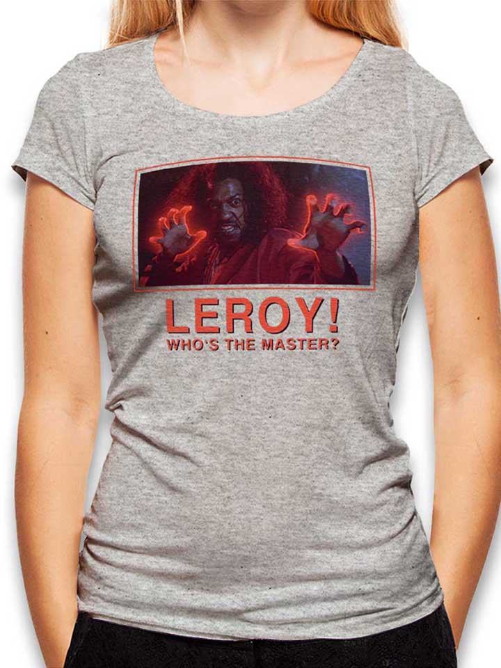 Bruce Leroy Womens T-Shirt heather-grey L