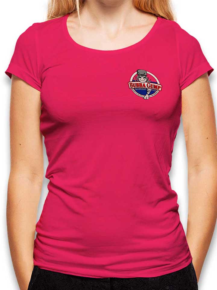 Bubba Gump Shrimp Company Chest Print T-Shirt Femme...