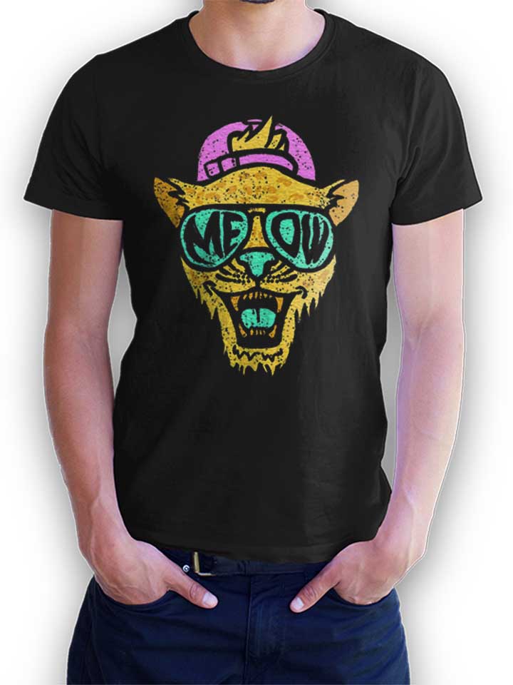 cool-cat-t-shirt schwarz 1