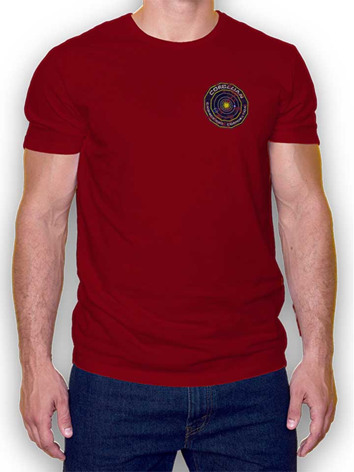 corellian-engeneering-corporation-chest-print-t-shirt bordeaux 1