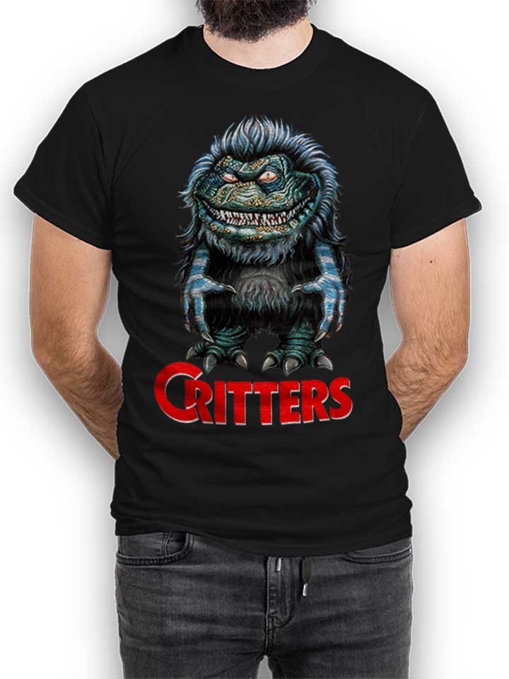 Critters Camiseta negro L