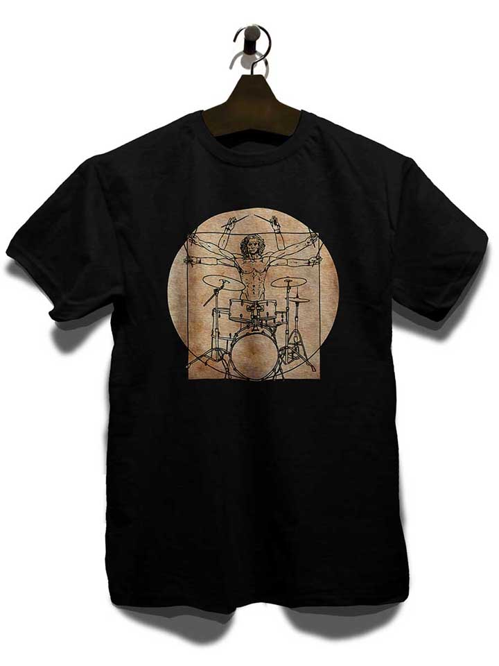 da-vinci-drummer-t-shirt schwarz 3