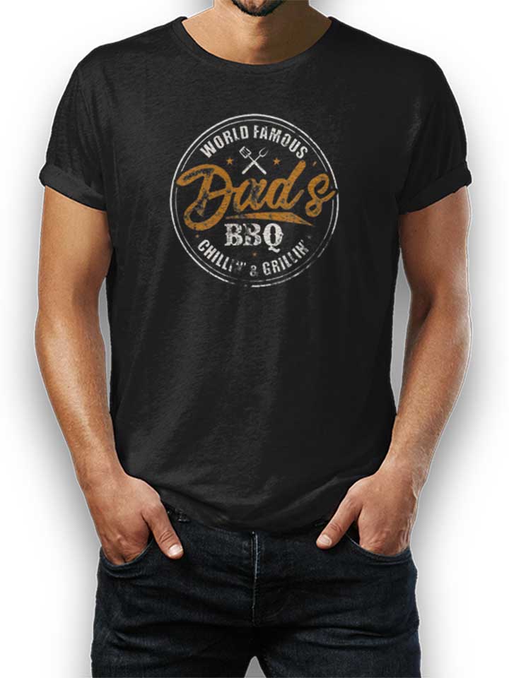 Dads Fathers Day Bbq Camiseta negro L