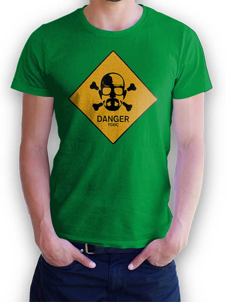 Danger Toxic T-Shirt verde L