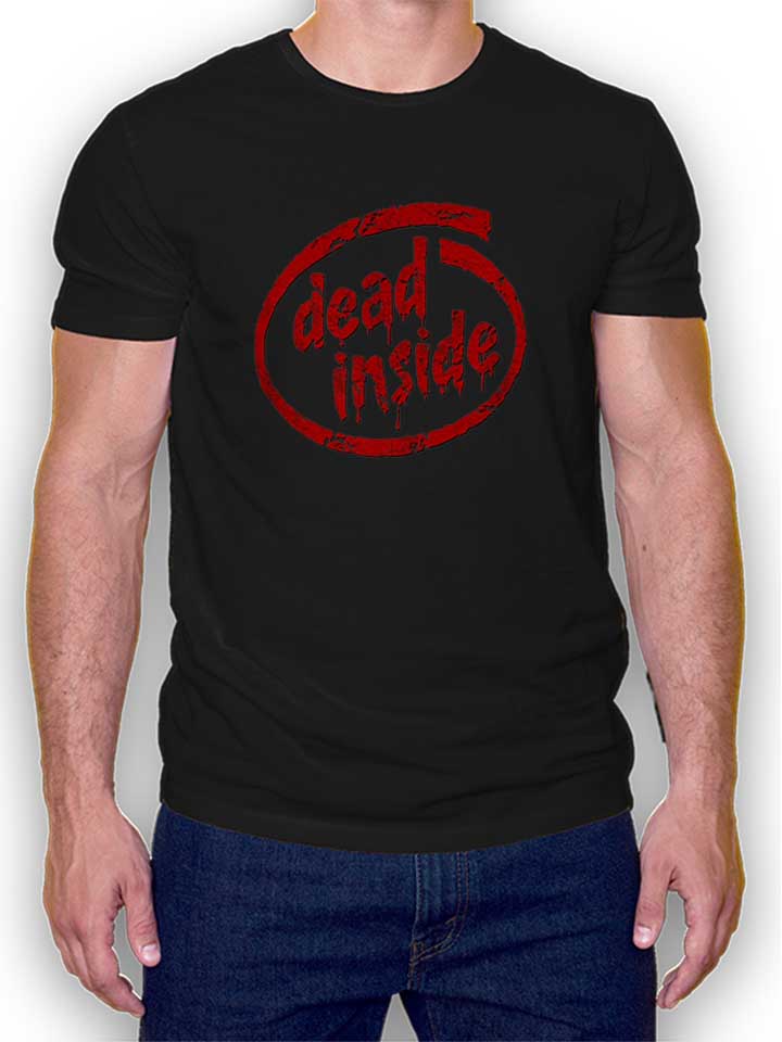 Dead Inside Camiseta negro L