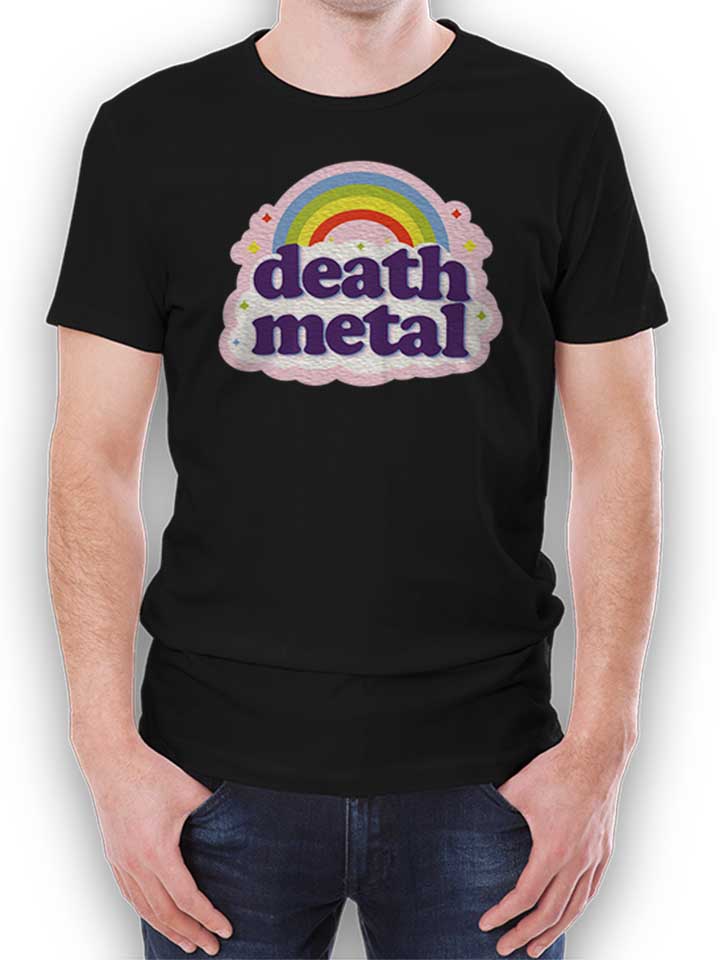 Death Metal Rainbow Camiseta negro L