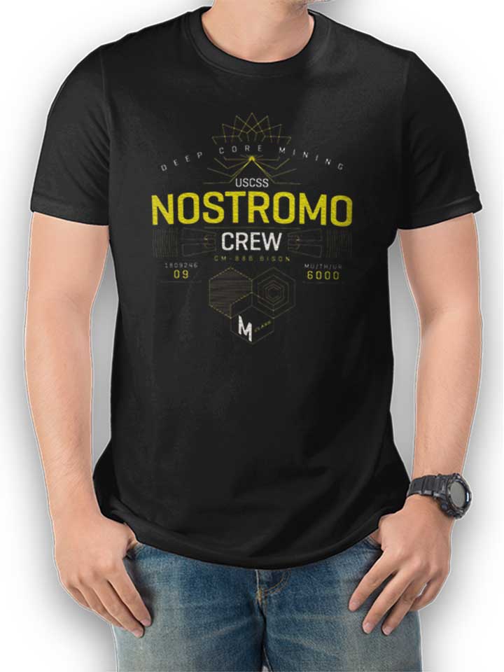 deep-core-mining-nostromo-alien-t-shirt schwarz 1