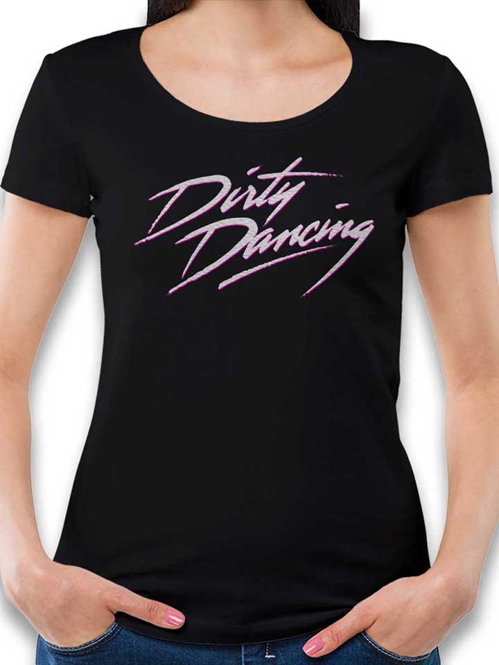 dirty-dancing-damen-t-shirt schwarz 1