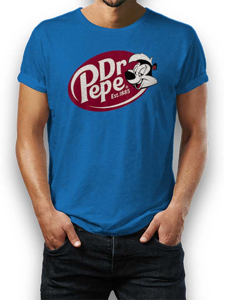 Dr Pepe T-Shirt bleu-roi L