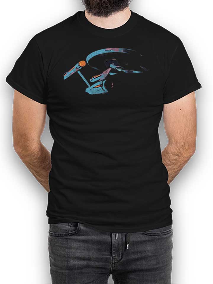 enterprise-t-shirt schwarz 1