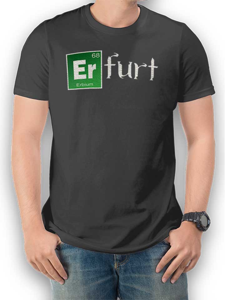 Erfurt T-Shirt grigio-scuro L