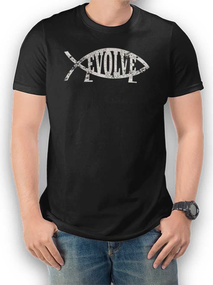 Evolve Vintage T-Shirt nero L