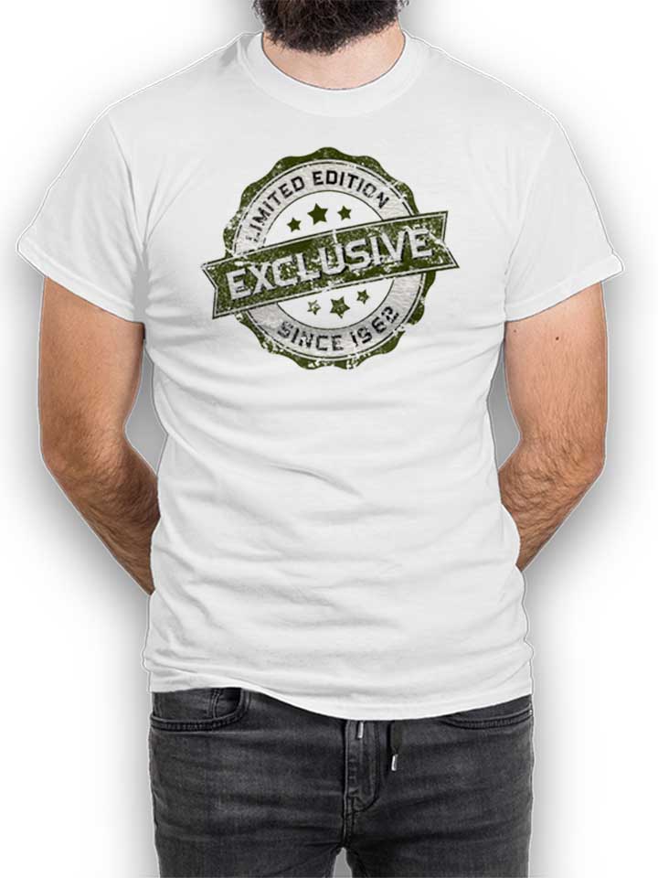 Exclusive Since 1962 T-Shirt bianco L