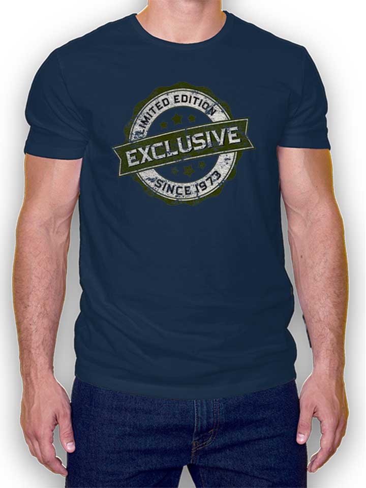 Exclusive Since 1973 T-Shirt blu-oltemare L
