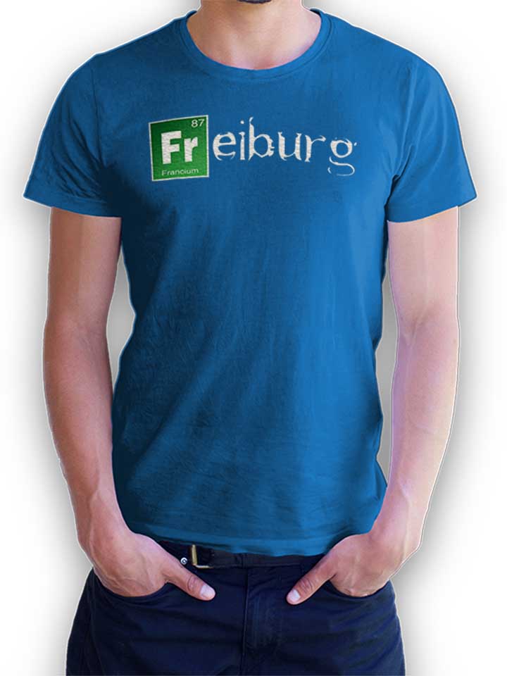Freiburg T-Shirt blu-royal L