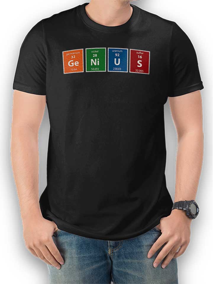 Genius Elements T-Shirt black L