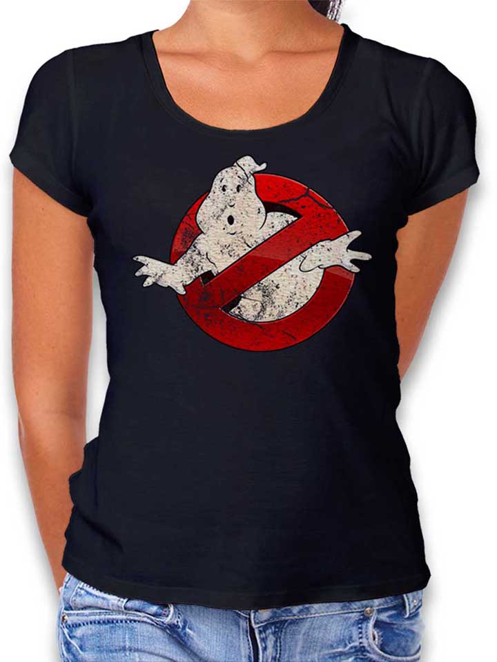 Ghostbusters Vintage T-Shirt Femme noir L