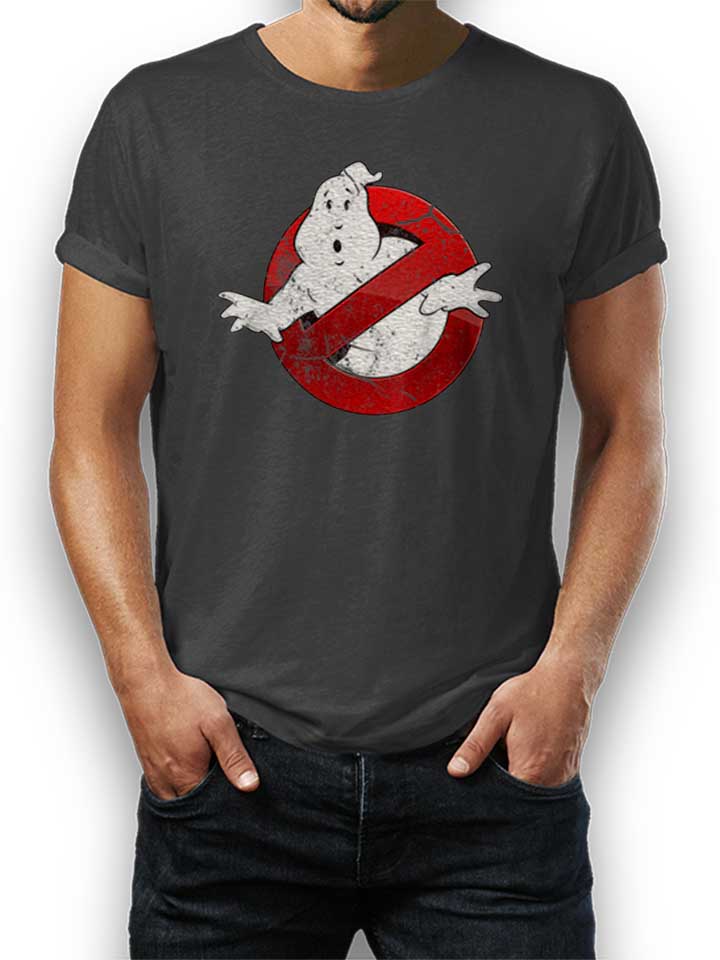 Ghostbusters Vintage T-Shirt gris-fonc L