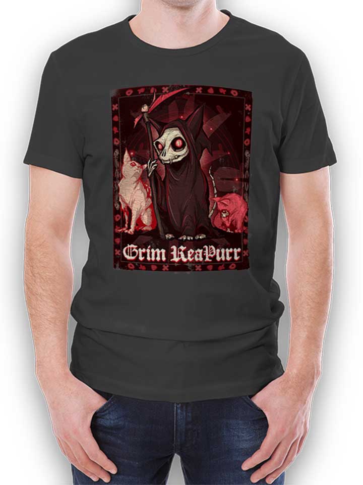 Grim Reapurr Camiseta gris-oscuro L