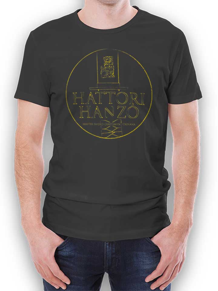 Hattori Hanzo 02 Camiseta gris-oscuro L