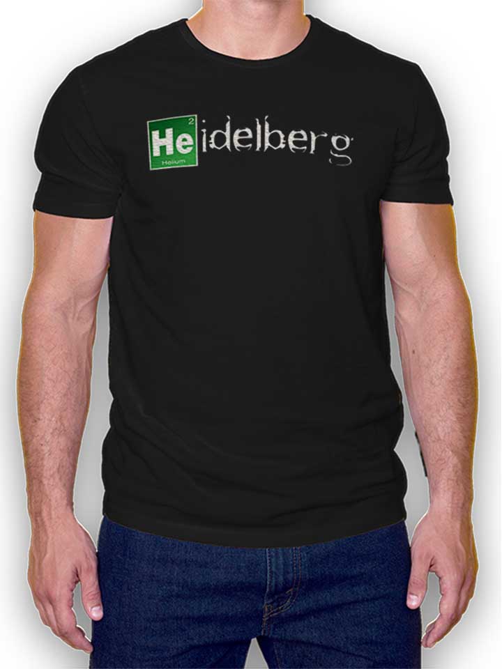 Heidelberg Camiseta negro L