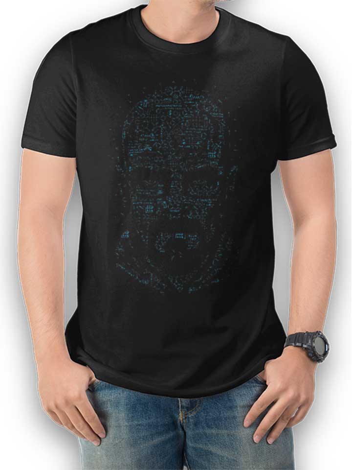 heisenberg-face-furmula-t-shirt schwarz 1
