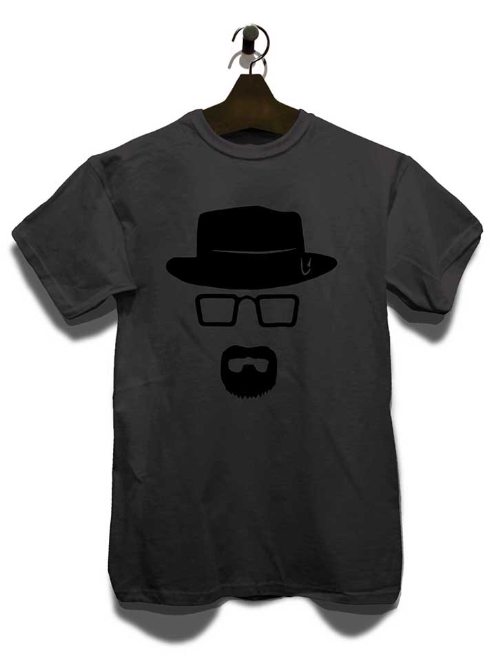 heisenberg-schablone-t-shirt dunkelgrau 3