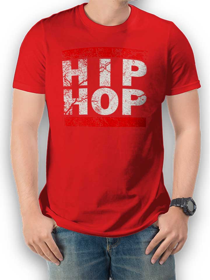 hip-hop-vintage-t-shirt rot 1