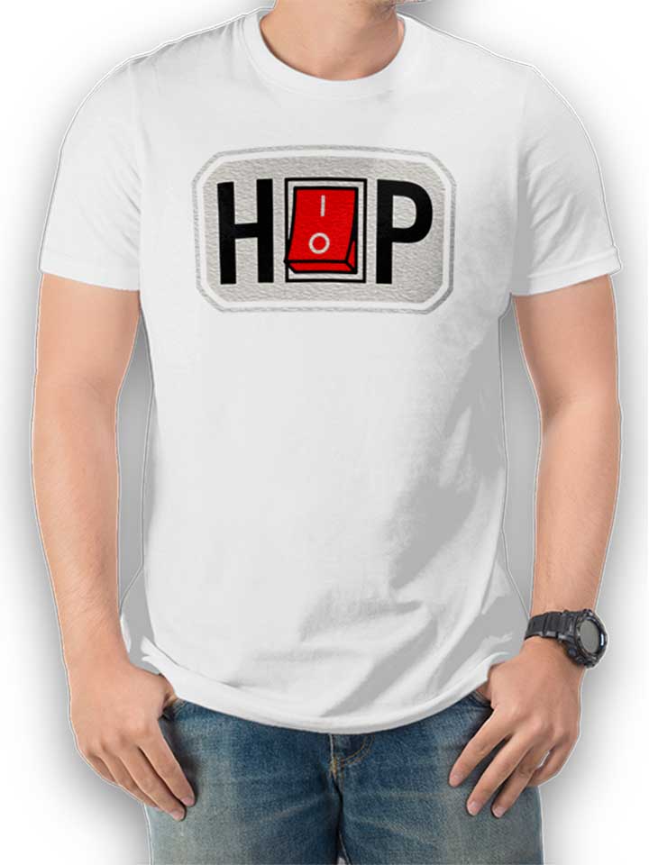 Hiphop Switch T-Shirt bianco L