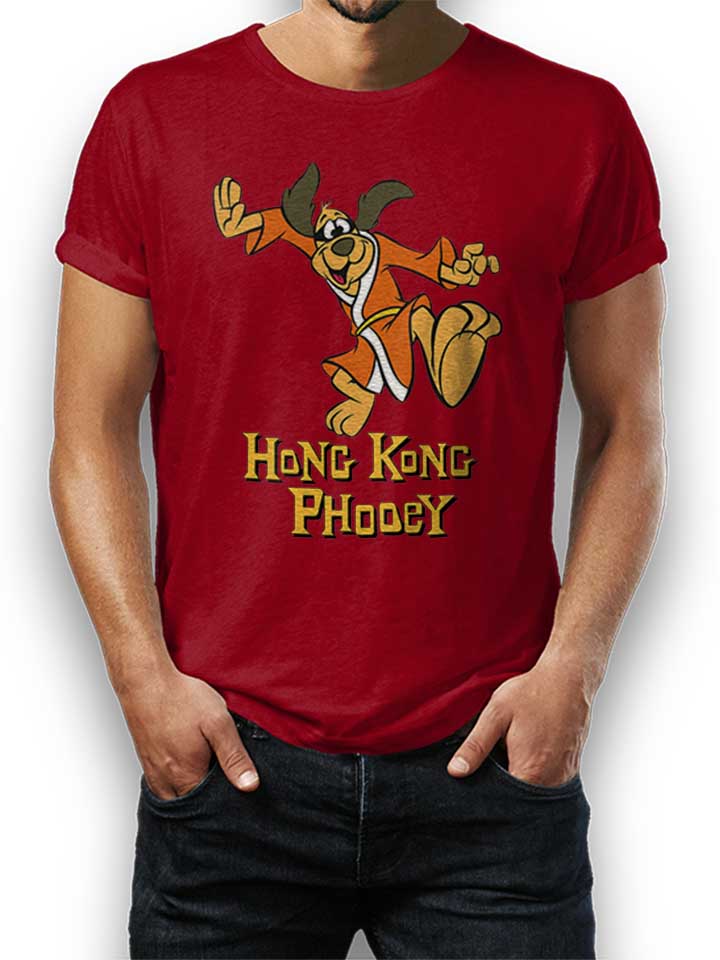Hong Kong Phooey 2 Camiseta burdeos L