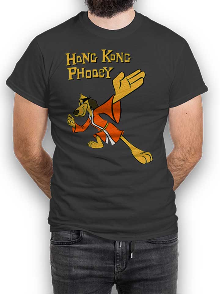Hong Kong Phooey T-Shirt gris-fonc L
