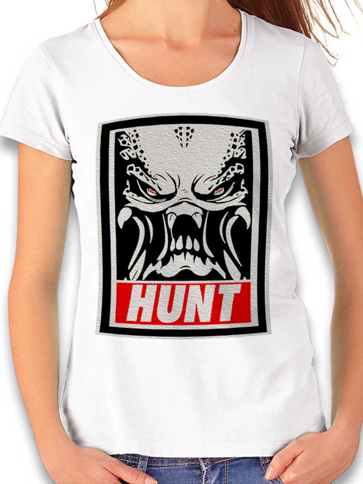Hunter T-Shirt Femme blanc L