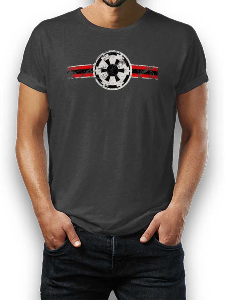 Imperial Banner T-Shirt gris-fonc L